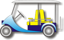 Tours of Rome for disabled, or anyone with walking problems,without any physical no effort, by electric golf cart