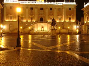 Rome by night tour of Rome by golf cart - The Capitoline Hill